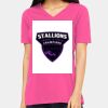 Missy's Relaxed Jersey Short-Sleeve V-Neck T-Shirt Thumbnail