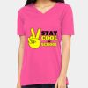 Missy's Relaxed Jersey Short-Sleeve V-Neck T-Shirt Thumbnail