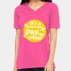 Missy's Relaxed Jersey Short-Sleeve V-Neck T-Shirt Thumbnail