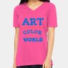 Missy's Relaxed Jersey Short-Sleeve V-Neck T-Shirt Thumbnail