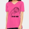 Missy's Relaxed Jersey Short-Sleeve V-Neck T-Shirt Thumbnail