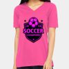 Missy's Relaxed Jersey Short-Sleeve V-Neck T-Shirt Thumbnail