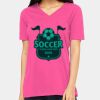 Missy's Relaxed Jersey Short-Sleeve V-Neck T-Shirt Thumbnail