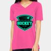 Missy's Relaxed Jersey Short-Sleeve V-Neck T-Shirt Thumbnail