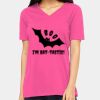 Missy's Relaxed Jersey Short-Sleeve V-Neck T-Shirt Thumbnail