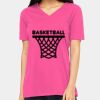 Missy's Relaxed Jersey Short-Sleeve V-Neck T-Shirt Thumbnail