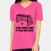 Missy's Relaxed Jersey Short-Sleeve V-Neck T-Shirt Thumbnail