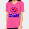 Missy's Relaxed Jersey Short-Sleeve V-Neck T-Shirt Thumbnail
