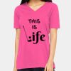 Missy's Relaxed Jersey Short-Sleeve V-Neck T-Shirt Thumbnail