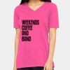 Missy's Relaxed Jersey Short-Sleeve V-Neck T-Shirt Thumbnail