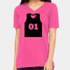 Missy's Relaxed Jersey Short-Sleeve V-Neck T-Shirt Thumbnail
