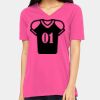 Missy's Relaxed Jersey Short-Sleeve V-Neck T-Shirt Thumbnail
