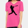 Missy's Relaxed Jersey Short-Sleeve V-Neck T-Shirt Thumbnail