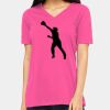 Missy's Relaxed Jersey Short-Sleeve V-Neck T-Shirt Thumbnail