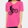 Missy's Relaxed Jersey Short-Sleeve V-Neck T-Shirt Thumbnail