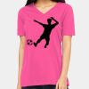 Missy's Relaxed Jersey Short-Sleeve V-Neck T-Shirt Thumbnail