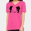 Missy's Relaxed Jersey Short-Sleeve V-Neck T-Shirt Thumbnail