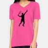 Missy's Relaxed Jersey Short-Sleeve V-Neck T-Shirt Thumbnail