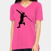 Missy's Relaxed Jersey Short-Sleeve V-Neck T-Shirt Thumbnail