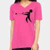 Missy's Relaxed Jersey Short-Sleeve V-Neck T-Shirt Thumbnail