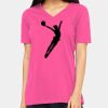 Missy's Relaxed Jersey Short-Sleeve V-Neck T-Shirt Thumbnail