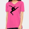 Missy's Relaxed Jersey Short-Sleeve V-Neck T-Shirt Thumbnail