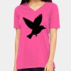 Missy's Relaxed Jersey Short-Sleeve V-Neck T-Shirt Thumbnail