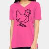 Missy's Relaxed Jersey Short-Sleeve V-Neck T-Shirt Thumbnail