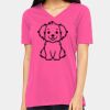 Missy's Relaxed Jersey Short-Sleeve V-Neck T-Shirt Thumbnail