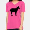 Missy's Relaxed Jersey Short-Sleeve V-Neck T-Shirt Thumbnail