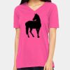 Missy's Relaxed Jersey Short-Sleeve V-Neck T-Shirt Thumbnail