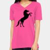 Missy's Relaxed Jersey Short-Sleeve V-Neck T-Shirt Thumbnail