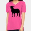 Missy's Relaxed Jersey Short-Sleeve V-Neck T-Shirt Thumbnail