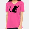 Missy's Relaxed Jersey Short-Sleeve V-Neck T-Shirt Thumbnail