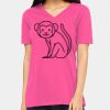 Missy's Relaxed Jersey Short-Sleeve V-Neck T-Shirt Thumbnail