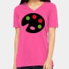 Missy's Relaxed Jersey Short-Sleeve V-Neck T-Shirt Thumbnail
