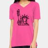 Missy's Relaxed Jersey Short-Sleeve V-Neck T-Shirt Thumbnail