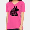 Missy's Relaxed Jersey Short-Sleeve V-Neck T-Shirt Thumbnail