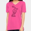Missy's Relaxed Jersey Short-Sleeve V-Neck T-Shirt Thumbnail