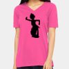 Missy's Relaxed Jersey Short-Sleeve V-Neck T-Shirt Thumbnail