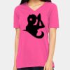 Missy's Relaxed Jersey Short-Sleeve V-Neck T-Shirt Thumbnail
