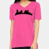 Missy's Relaxed Jersey Short-Sleeve V-Neck T-Shirt Thumbnail