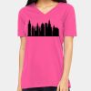 Missy's Relaxed Jersey Short-Sleeve V-Neck T-Shirt Thumbnail
