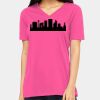 Missy's Relaxed Jersey Short-Sleeve V-Neck T-Shirt Thumbnail