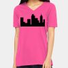 Missy's Relaxed Jersey Short-Sleeve V-Neck T-Shirt Thumbnail