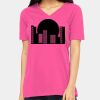 Missy's Relaxed Jersey Short-Sleeve V-Neck T-Shirt Thumbnail