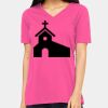Missy's Relaxed Jersey Short-Sleeve V-Neck T-Shirt Thumbnail