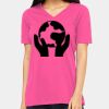Missy's Relaxed Jersey Short-Sleeve V-Neck T-Shirt Thumbnail