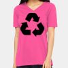 Missy's Relaxed Jersey Short-Sleeve V-Neck T-Shirt Thumbnail