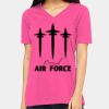 Missy's Relaxed Jersey Short-Sleeve V-Neck T-Shirt Thumbnail
